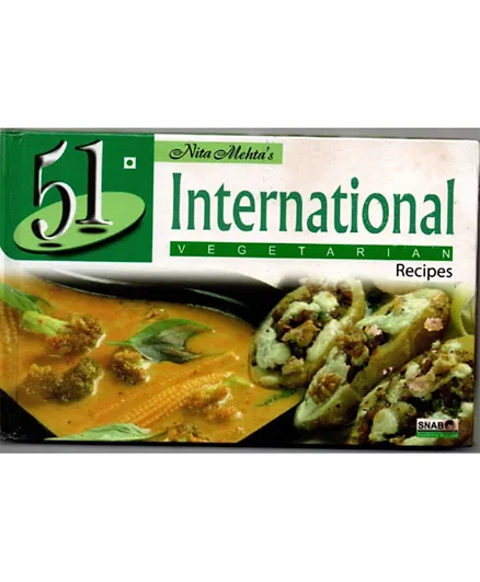 51 International Recipes Vegetarian - 130 Pages