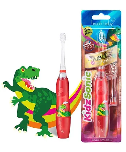 Brush Baby Kidz Sonic Electric Toothbrush - Dinosaur