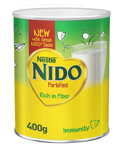 Nido Nestle Fortified Milk Powder Rich in Fiber Tin - 400g