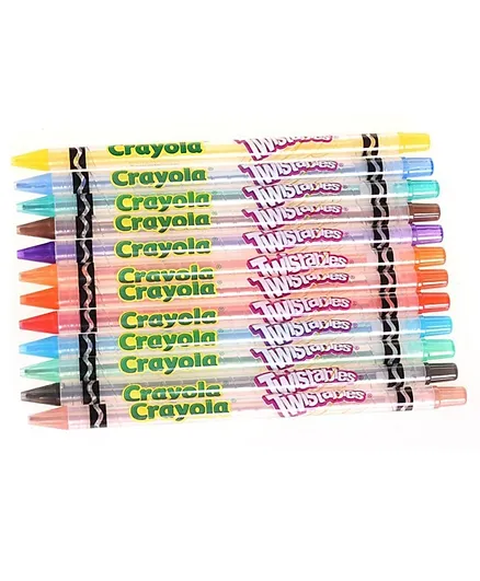 Crayola 12 Twistables Colored Pencils - Pack of 12