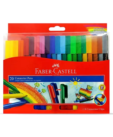 أقلام فايبر كاستيل - 20 لون
