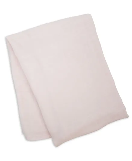 بطانية قماط لولوجو بيبي من الخيزران - لون وردي