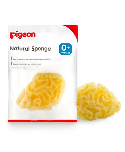 Pigeon Natural Sponge - Yellow