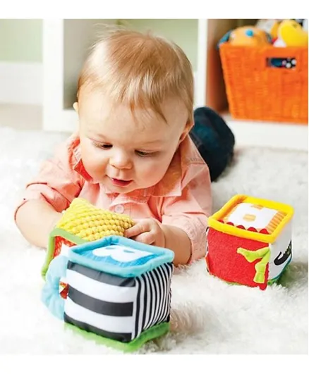 Infantino Discovery & Play Soft Block - Multicolor
