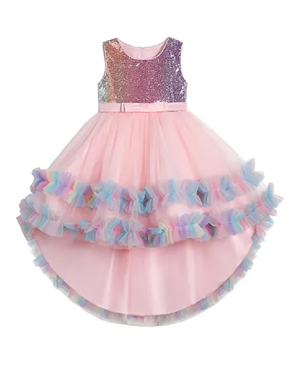 Hashqlo Sequin Party Dress - Pink