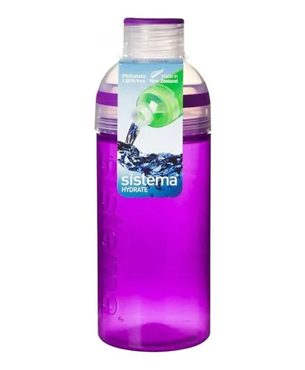 Sistema Trio Water Bottle Purple - 580mL
