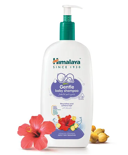 Himalaya Gentle Baby Shampoo 800mL, No Tears, Natural Proteins, Hibiscus Moisture, Hypoallergenic, 0 Months+