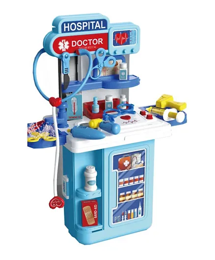 Jawda 4 IN 1 Doctor Trolley Case Toy Set