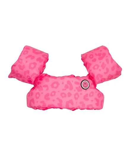 Swim Essentials Puddle Jumper - Pink Leopard