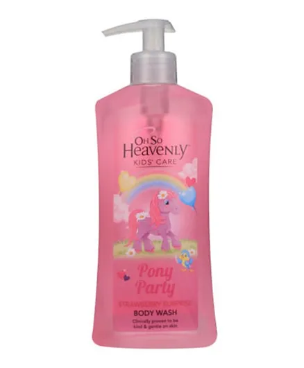 Oh So Heavenly Pony Party Strawberry Surprise Body Wash - 450ml