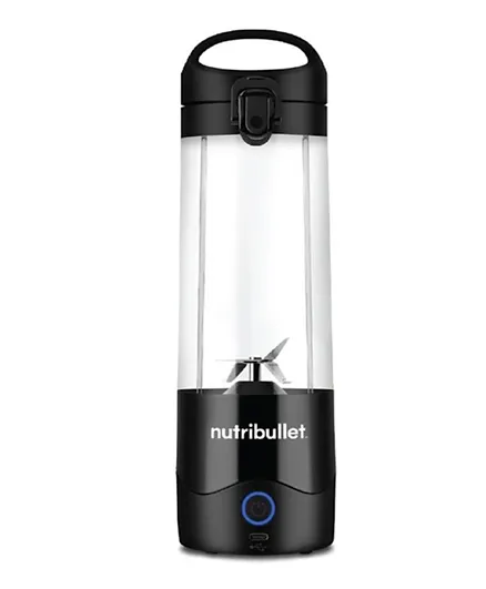 Nutribullet Portable Blender with Handled Sip Lid 475mL 100W NB-PB475K - Black