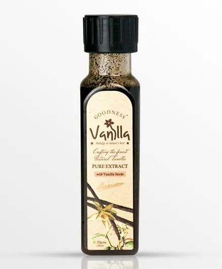 Goodness Vanilla Natural Extract with Seeds - 50g
