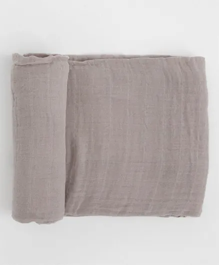 بطانية ليتل يونيكورن للتقميط من قطن الموسلين - بوربويس