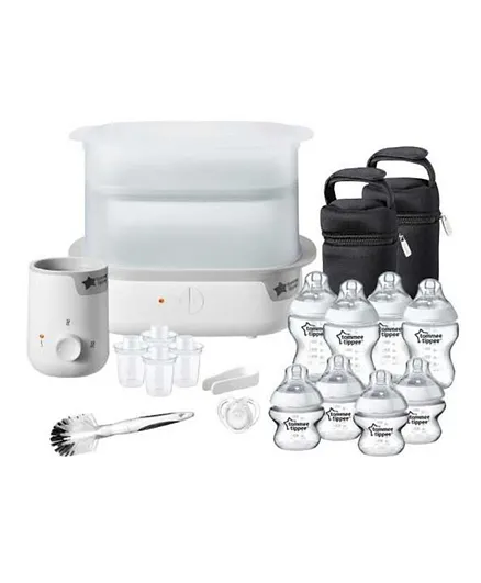 Tommee Tippee Closer to Nature Feeding Set - Black