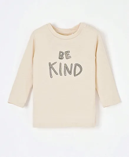 Name It Be Kind Graphic T-Shirt - Whitecap Gray