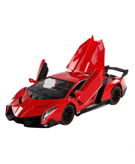 Toon Toyz Luxurious Remote Control Super Car - Red