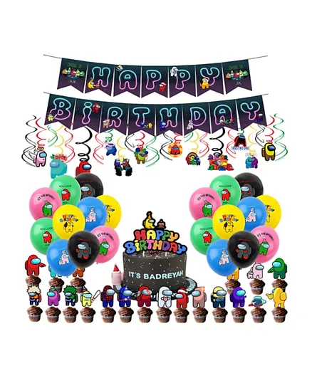 Brain Giggles Happy Birthday Party Decoration - Pack of 24 Pieces