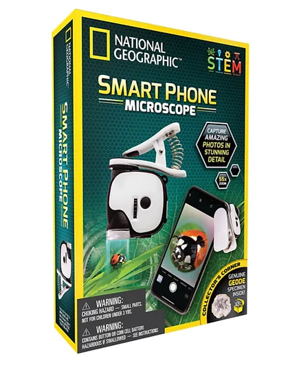 National Geographic Smart Phone Microscope - White