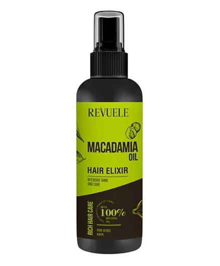REVUELE Macadamia Oil Hair Elixir - 120mL