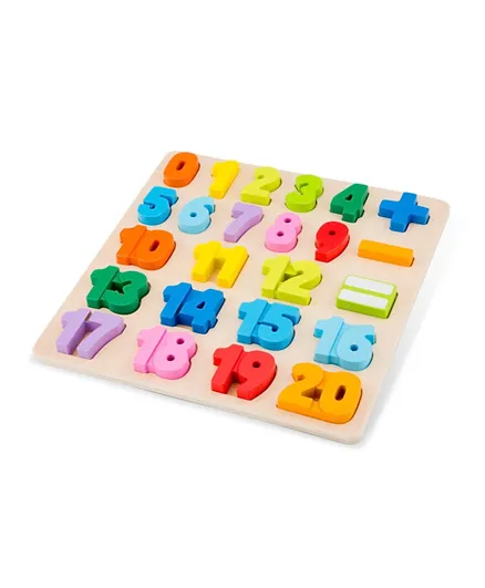 New Classic Toys Number Puzzle - 24 Pieces