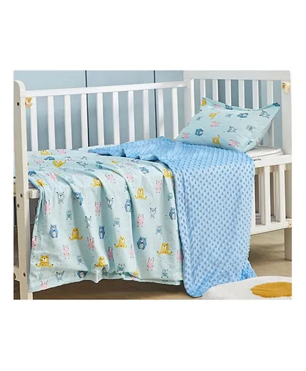 MeeMee Organic Cotton Quilted Baby Blanket - Pack of 2