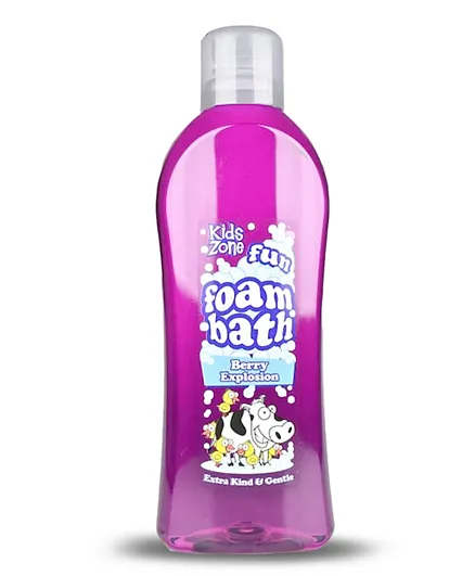 Kids Zone Fun Foam Bath Berry Explosion - 1 Litre