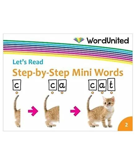 Word United Let's Read-Step-by-Step Mini Words - 32 Pages