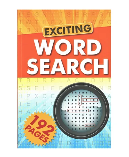 Exciting Word Search - 192 Pages
