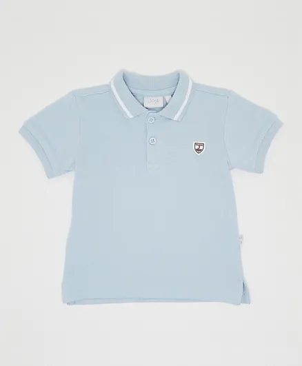 R&B Kids Polo T-Shirt - Light Blue