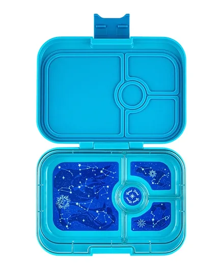 Yumbox Panino 4 Compartment Lunch Box Luna Aqua - Zodiac Panino