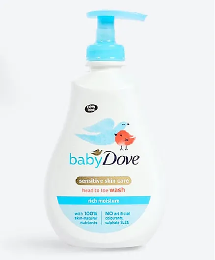 Baby Dove Rich Moisture Head to Toe Baby Wash - 200 ml