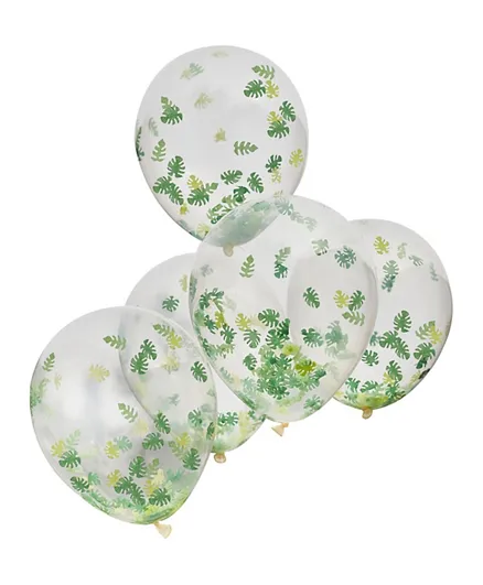 Ginger Ray Jungle Confetti Balloons