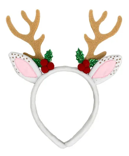 Christmas Magic Christmas Reindeer Headband - Multicolour