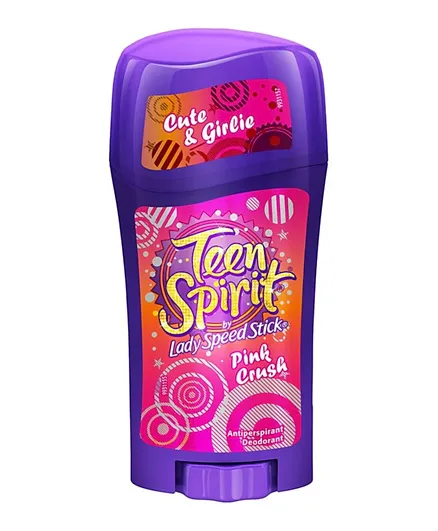 Lady Speed Stick Teen Spirit Antiperspirant Deodorant Pink Crush - 65g