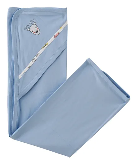 Smart Baby Hooded Towel - Blue