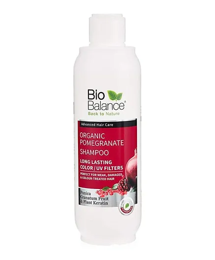 Biobalance Organic Pomegranate Shampoo Weak Hair - 330mL