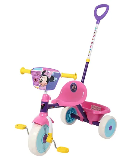 Disney Minnie Trike with Push Handle - Pink