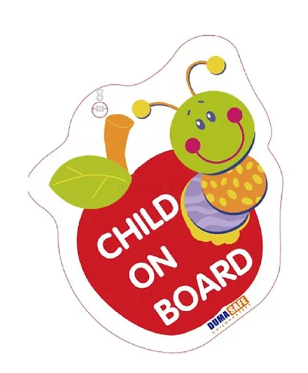ملصق بعبارة Child On Board من دوما سيف - متعدد الألوان