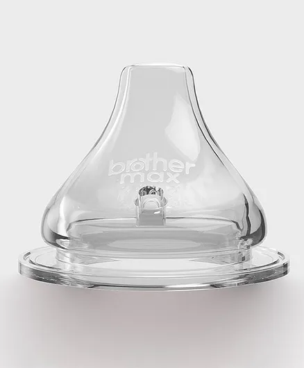 Brother Max Silicone Teat - Transparent