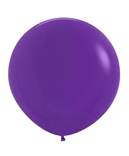 Sempertex Round Latex Balloons Fashion Violet - Pack of 3