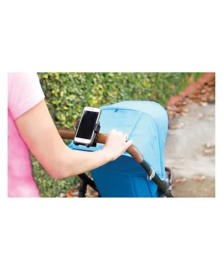 Dreambaby Stroller Buddy Stroller Phone Holder - Black