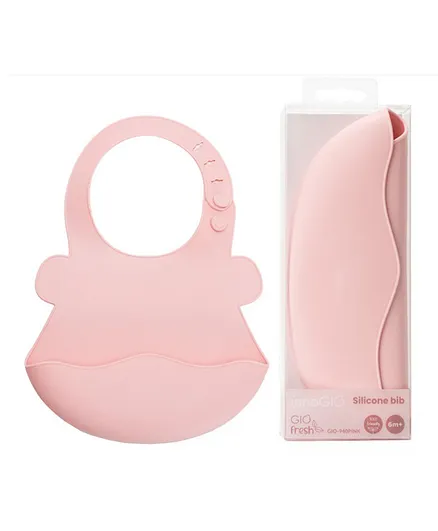 Innogio Gio Silicone Bib - Pink
