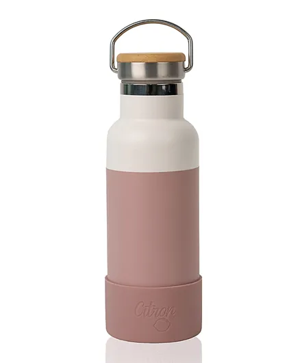 Citron Stainless Steel Triple-insulated Wall Water Bottle Pink  - 500mL