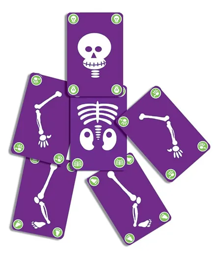 Djeco Bogoss Card Game Pack of 62 - Purple