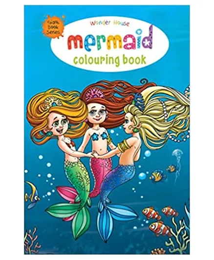 Mermaid Coloring Book - 32 Pages