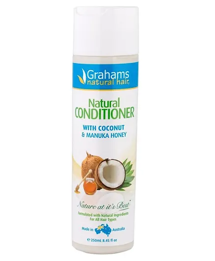 Grahams Natural Conditioner with Coco & Manuka Honey - 250ml