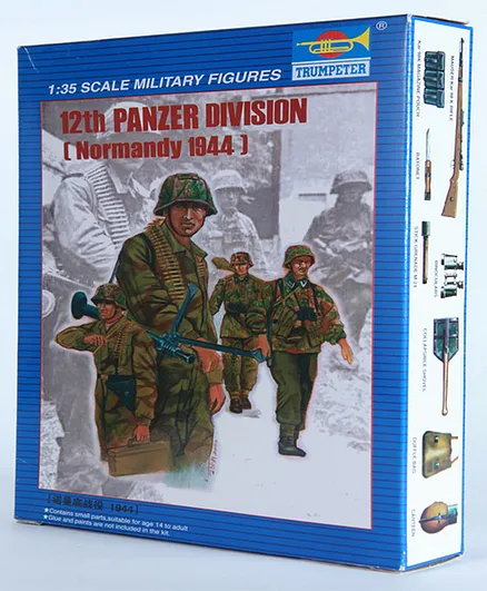 Trumpeter 12th Panzer Division Normandy 1944 Construction Set