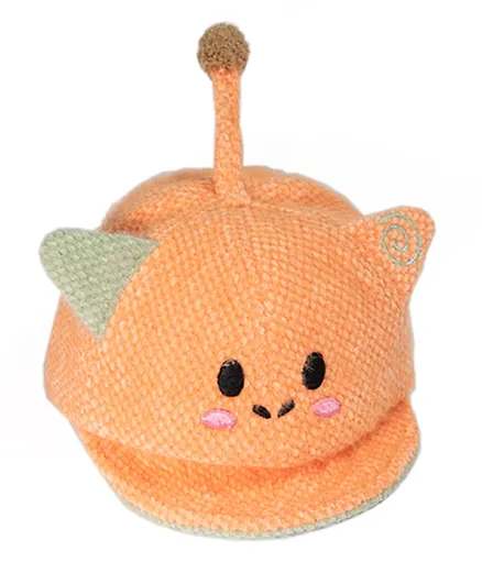 Babyqlo Cute Character Feature Cap - Orange