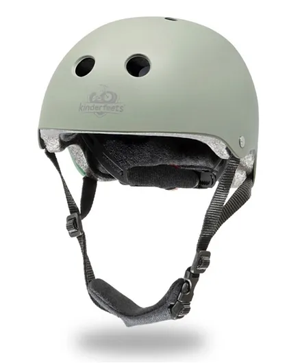 Kinderfeets Matte Adjustable Helmet -Silver Sage