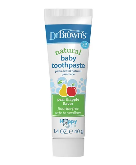 Dr. Brown''s Happy Teeth Fluoride-Free Toothpaste - 40 gm